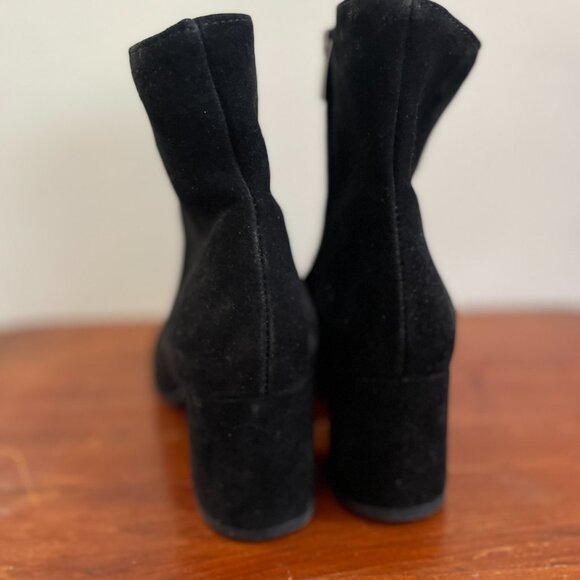 La Canadienne Joanie Suede Ankle Boots | size 8 | new without box - Picture 3 of 4